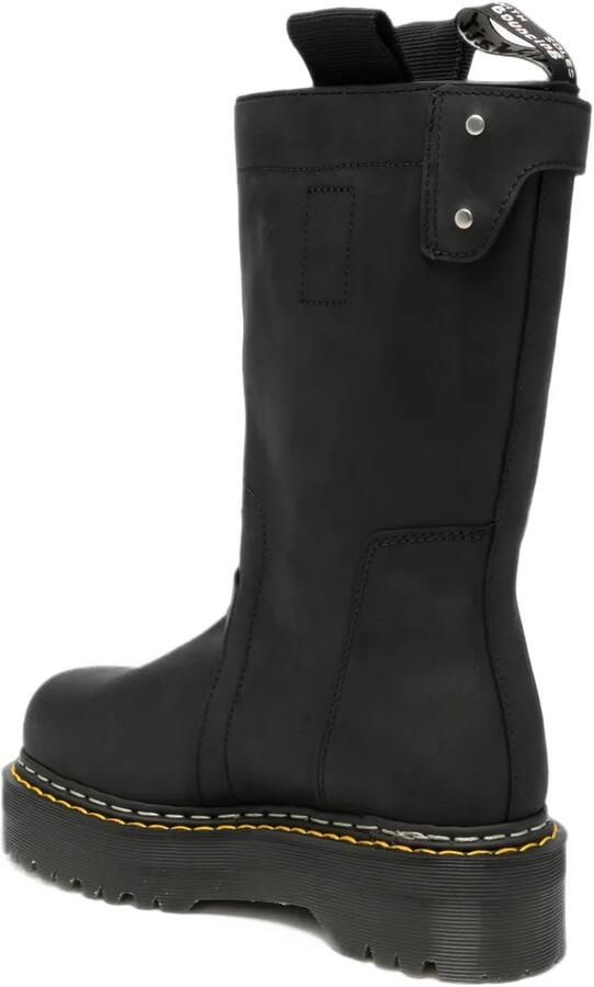 Dr. Martens x Rick Owens platform leather boots Zwart - Foto 2