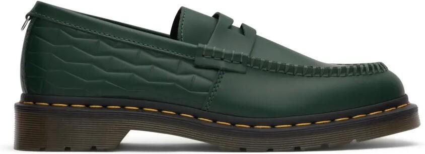 Dr. Martens x Wasted Youth Penton gladleren loafers Groen