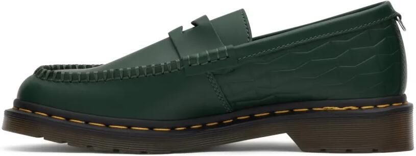 Dr. Martens x Wasted Youth Penton gladleren loafers Groen - Foto 3