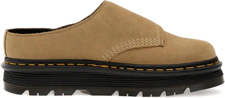 Dr. Martens Zebzag Anywair muiltjes met ronde neus Beige