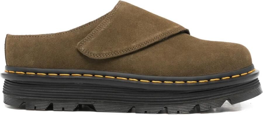 Dr. Martens Zebzag Anywair suède muiltjes Bruin