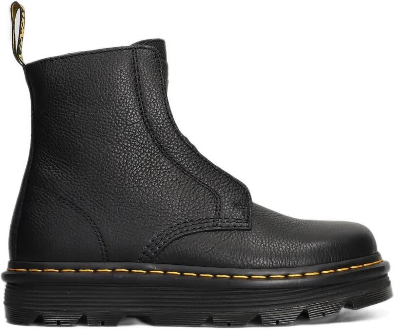 Dr. Martens Zebzag enkellaarzen met textuur Zwart