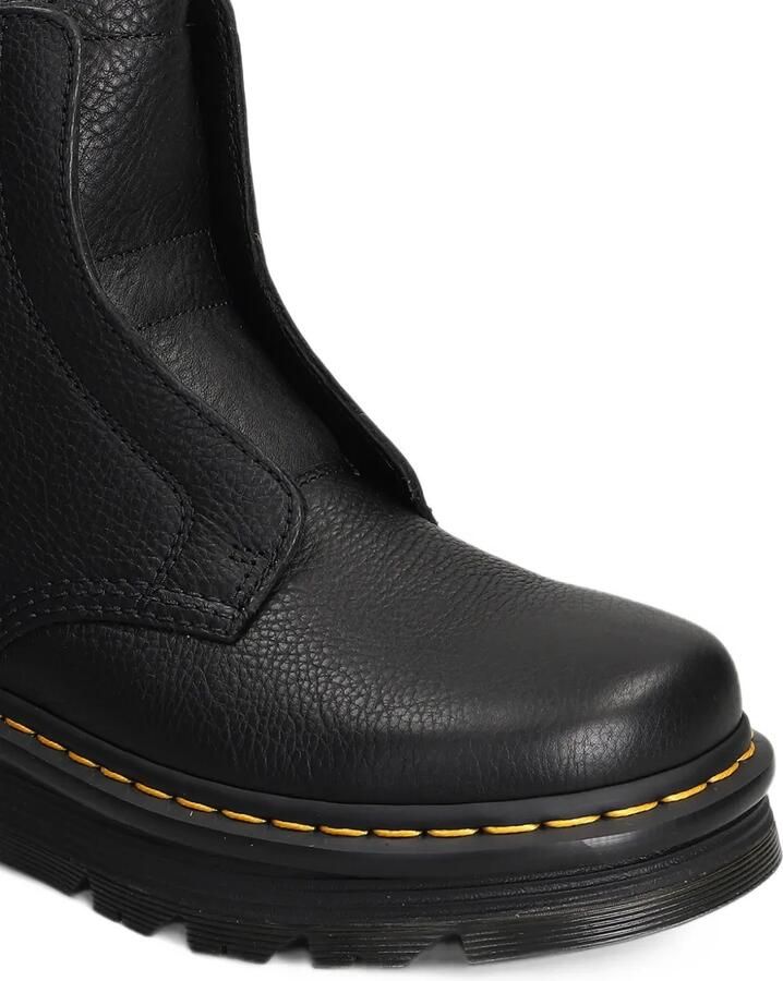 Dr. Martens Zebzag enkellaarzen met textuur Zwart - Foto 4