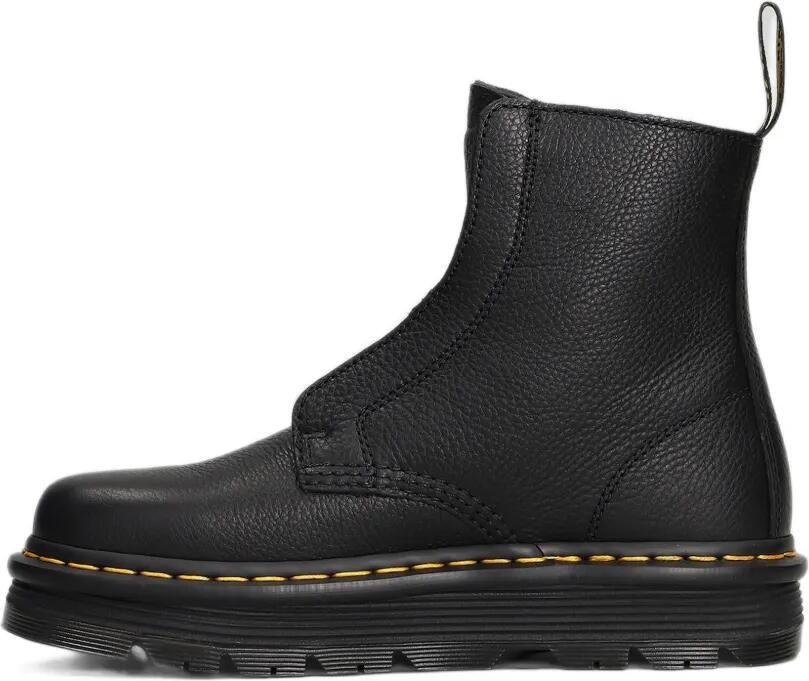 Dr. Martens Zebzag enkellaarzen met textuur Zwart - Foto 5