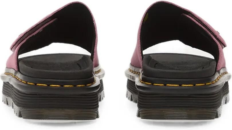 Dr. Martens Zebzag platte sandalen met plateauzool en klittenband Roze - Foto 3