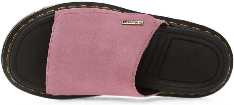 Dr. Martens Zebzag platte sandalen met plateauzool en klittenband Roze - Foto 4