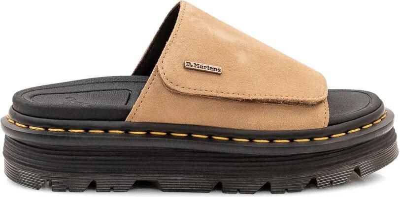 Dr. Martens Zebzag sandalen met klittenband Beige