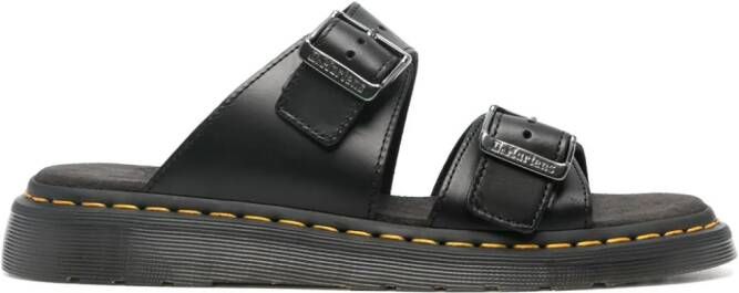 Dr. Martens Leren sandalen Zwart