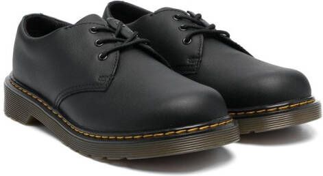 Dr. Martens Kids 1461 leren derby schoenen Zwart