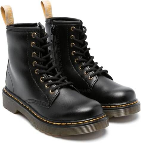 Dr. Martens Kids Juniors veterlaarzen Zwart