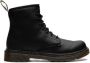 Dr. Martens Kids Softy T leren veterlaarzen Zwart - Thumbnail 1