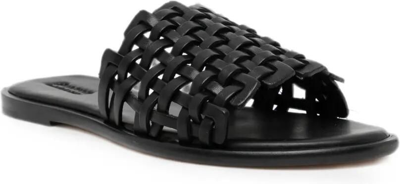 DRAGON DIFFUSION Sandalen met zigzag-patroon Zwart - Foto 4
