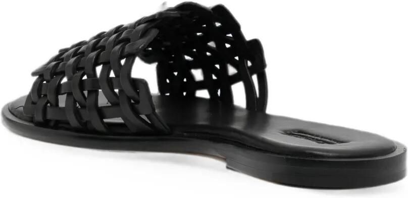 DRAGON DIFFUSION Sandalen met zigzag-patroon Zwart - Foto 2