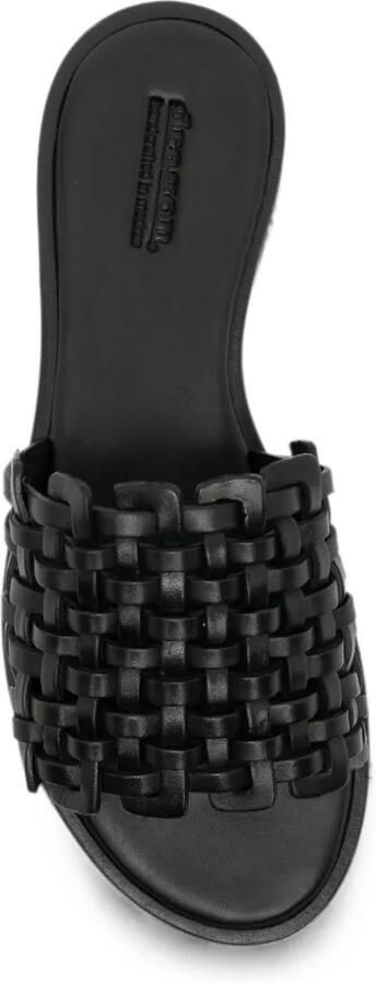 DRAGON DIFFUSION Sandalen met zigzag-patroon Zwart - Foto 3