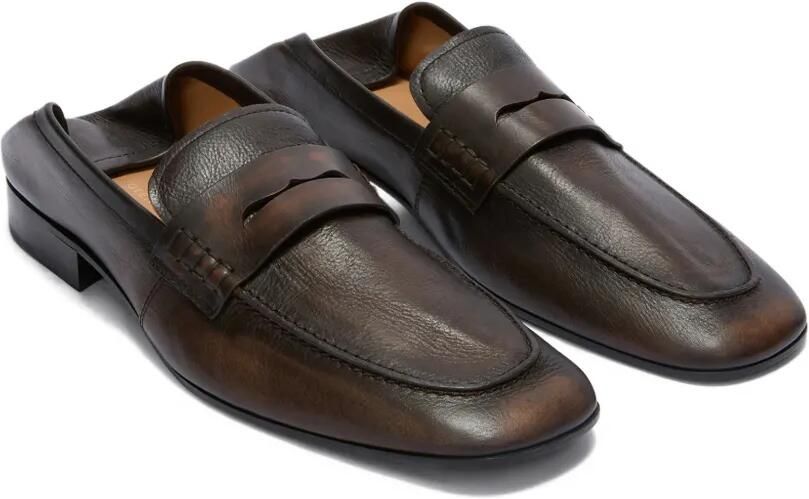 DRIES VAN NOTEN Leren loafers Bruin - Foto 3