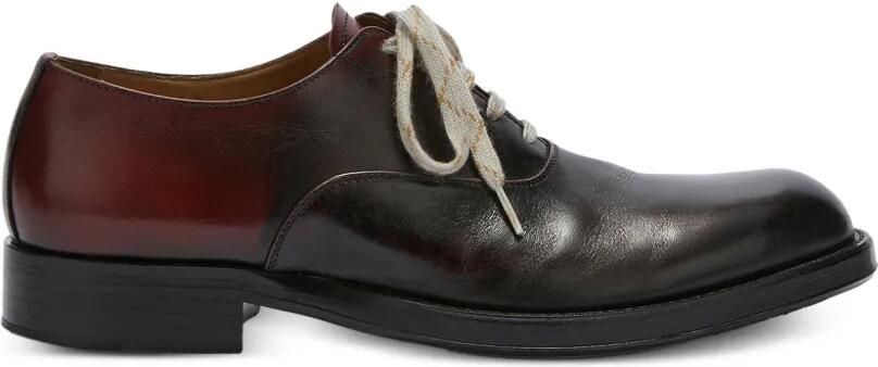 DRIES VAN NOTEN Leren Oxford schoenen Bruin