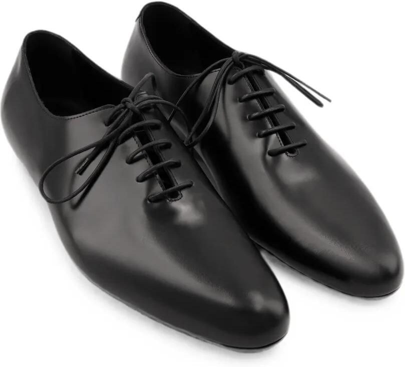 DRIES VAN NOTEN Leren Oxford schoenen Zwart - Foto 3