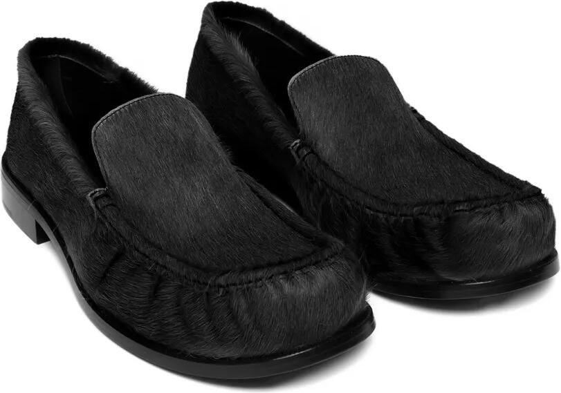 DRIES VAN NOTEN Loafers met ponyhaar Zwart - Foto 3