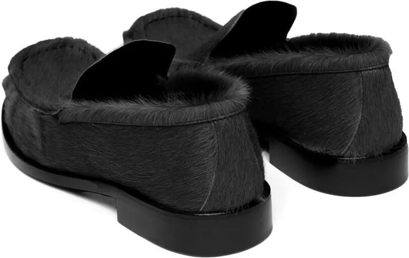 DRIES VAN NOTEN Loafers met ponyhaar Zwart - Foto 4