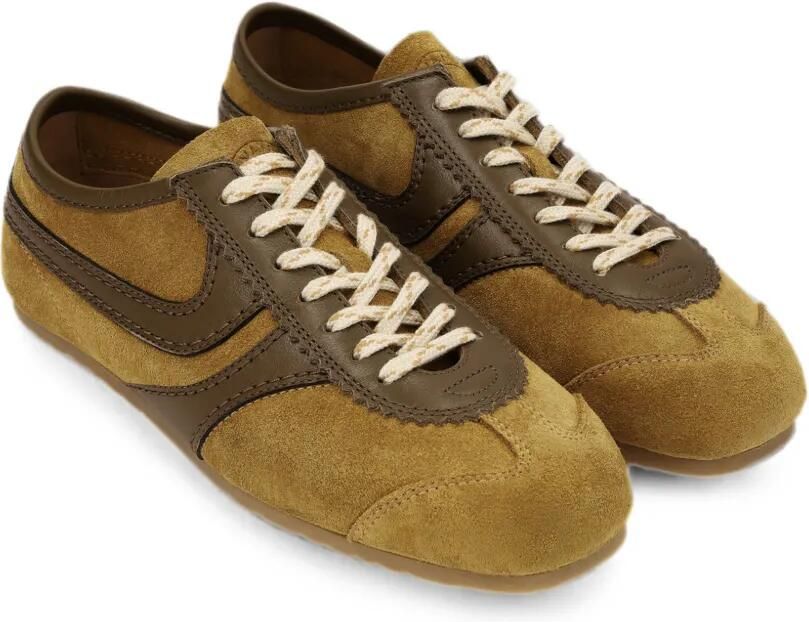DRIES VAN NOTEN Suède sneakers Beige - Foto 3