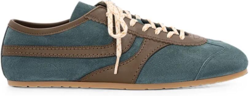 DRIES VAN NOTEN Suède sneakers Blauw