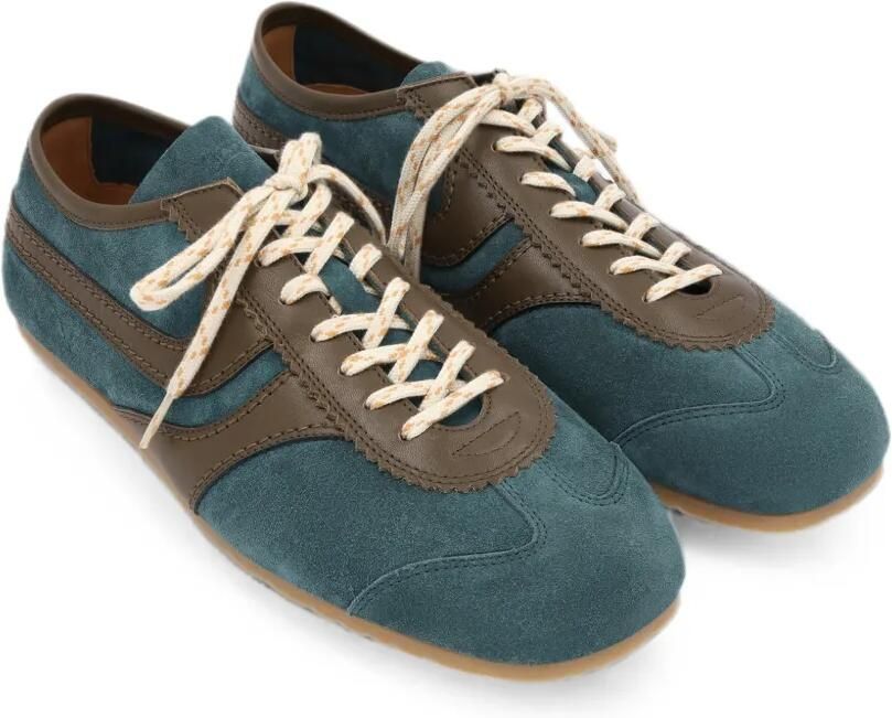 DRIES VAN NOTEN Suède sneakers Blauw - Foto 2