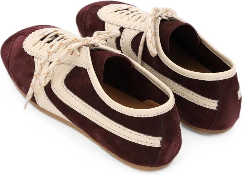 DRIES VAN NOTEN Suède sneakers Paars - Foto 4