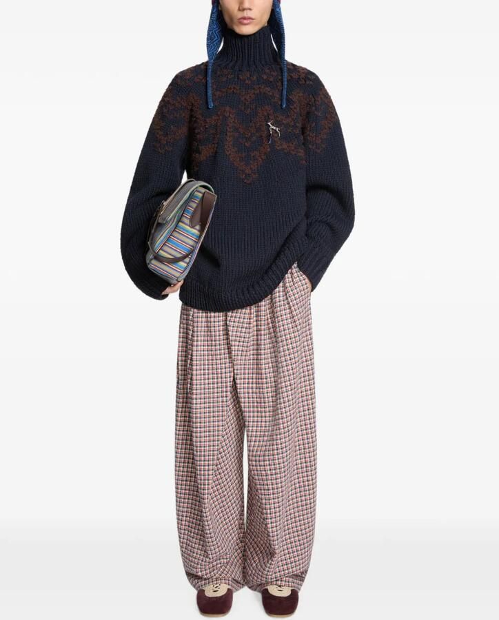 DRIES VAN NOTEN Suède sneakers Paars - Foto 2