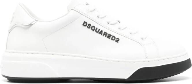 Dsquared2 1964 leren sneakers Wit