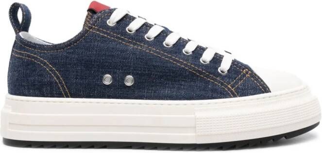 Dsquared2 Berlin denim sneakers Blauw