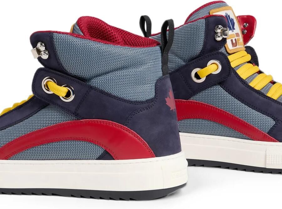 DSQUARED2 Boodie high-top sneakers Blauw - Foto 3