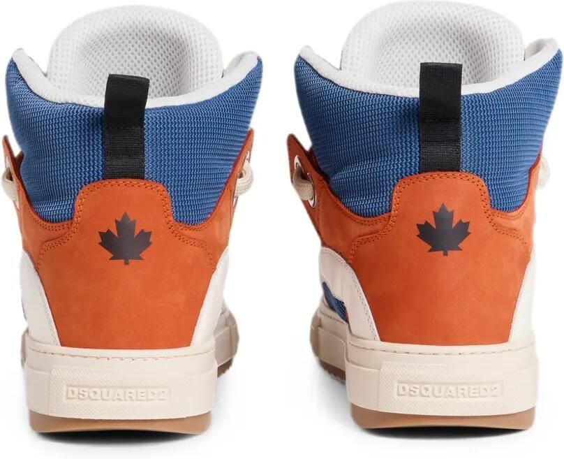 DSQUARED2 Boogie high-top sneakers Oranje - Foto 4