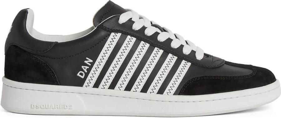 DSQUARED2 Boxer low-top sneakers Zwart