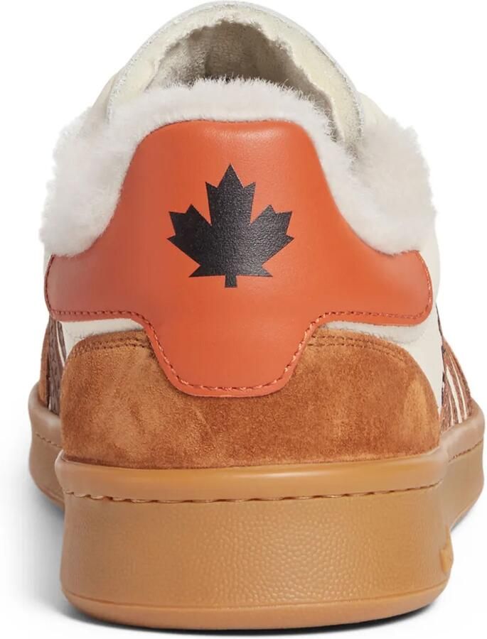 DSQUARED2 Boxer sneakers met vlakken Beige - Foto 3