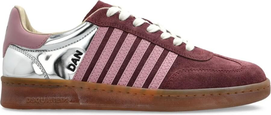 DSQUARED2 Boxer sneakers Roze