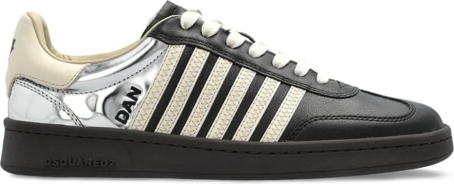 DSQUARED2 Boxer sneakers Zwart