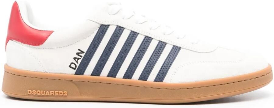 DSQUARED2 Boxer suède sneakers Beige