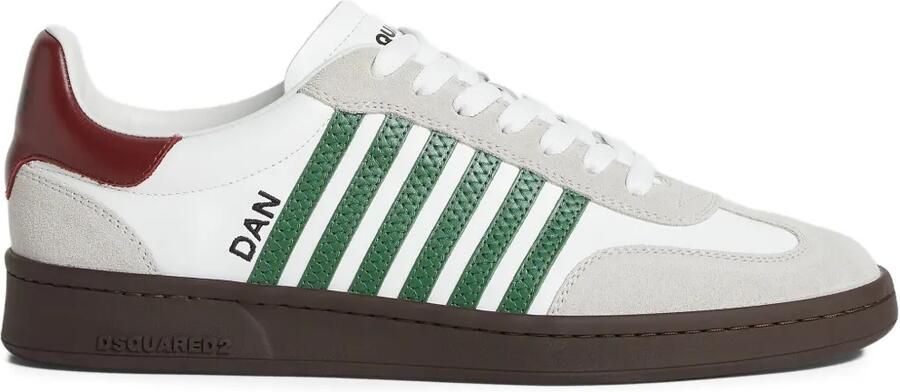 DSQUARED2 Boxer suède sneakers Wit