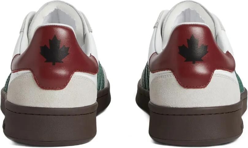 DSQUARED2 Boxer suède sneakers Wit - Foto 3