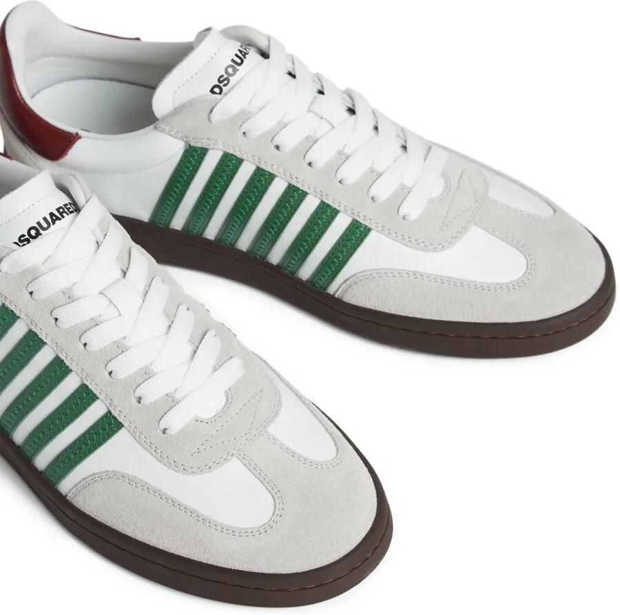 DSQUARED2 Boxer suède sneakers Wit - Foto 2
