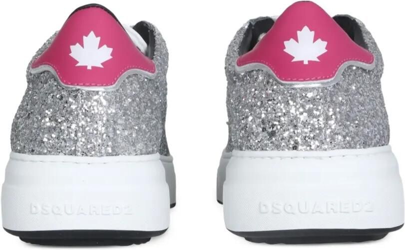 DSQUARED2 Bumper sneakers met glitters Zilver - Foto 4