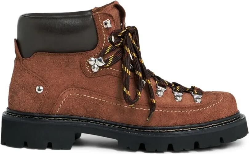 DSQUARED2 Canadian enkellaarzen Bruin