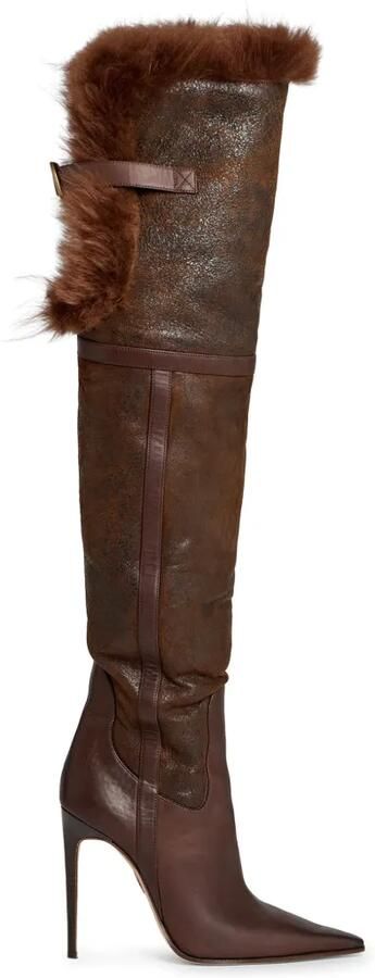 DSQUARED2 Canadian laarzen met hakken Bruin
