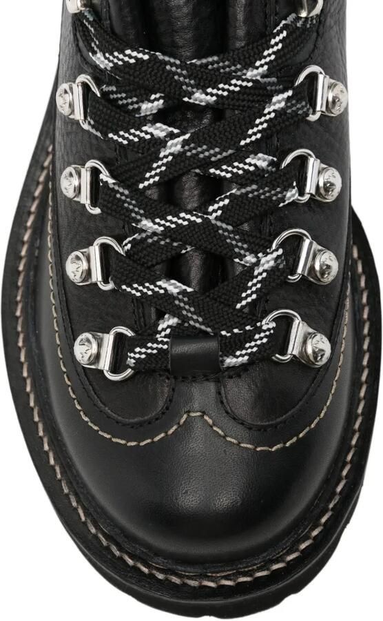 DSQUARED2 Canadian leren veterlaarzen Zwart - Foto 4