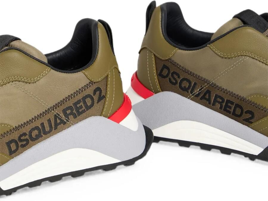 DSQUARED2 D2 Flow sneakers met vlakken Groen - Foto 3