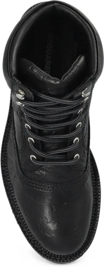 DSQUARED2 D2 monogram leather boots Zwart - Foto 5