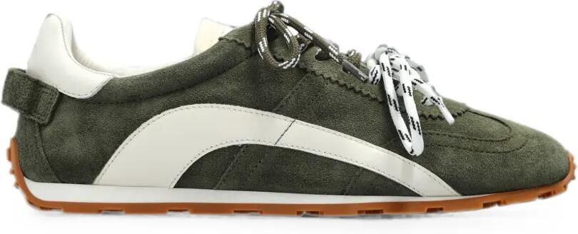 DSQUARED2 DC-642 leren low-top sneakers Groen