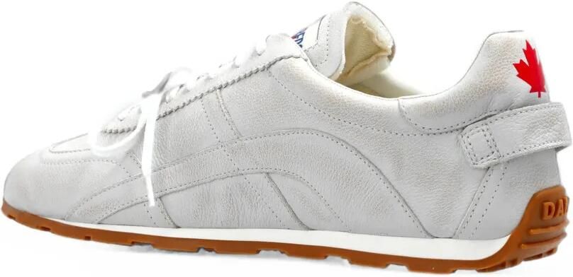 DSQUARED2 DC-642 leren sneakers Grijs - Foto 3