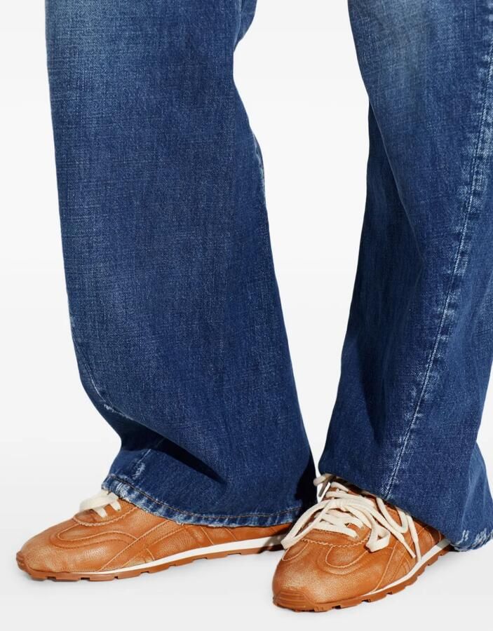 DSQUARED2 DC-642 leren sneakers met vlakken Bruin - Foto 2