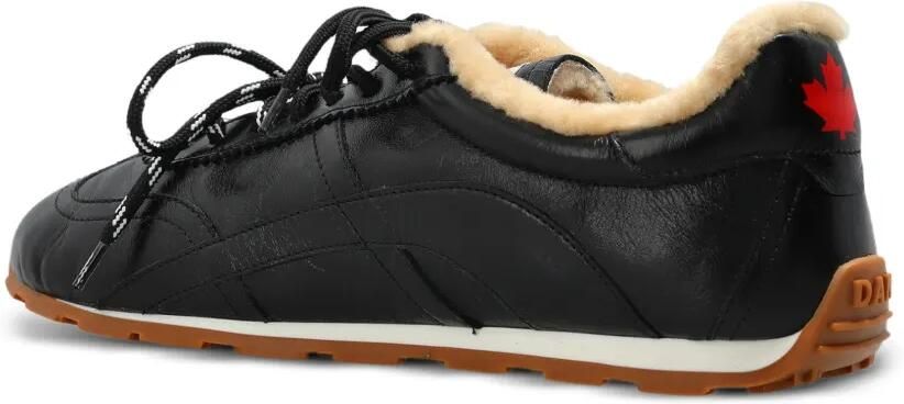 DSQUARED2 DC-642 leren sneakers Zwart - Foto 4